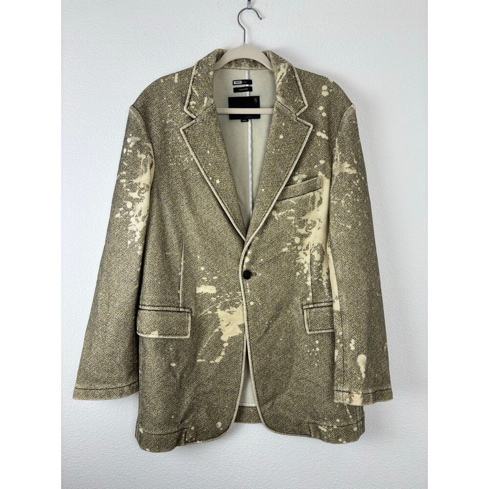 R13 Oversized Ragged Blazer Wool Large $1,795 retail - Picture 3 of 8